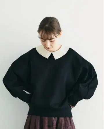 MAGALI 마가리 코튼 실켓 맨투맨 풀오버