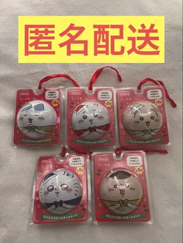 치이카와 코카콜라 오너먼트 5종 새상품