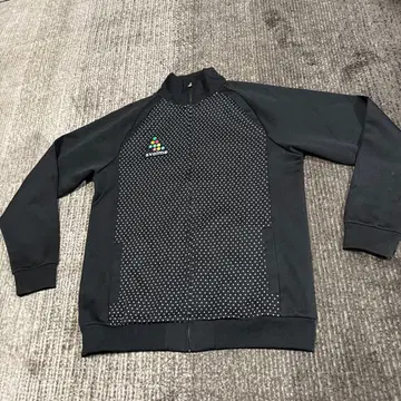 svolme 도트 무늬 하이넥 저지 남성용