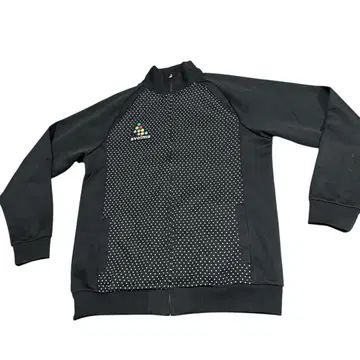 svolme 도트 무늬 하이넥 저지 남성용