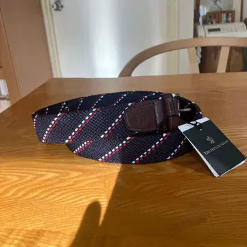 더 스카치 하우스 웨빙 벨트 네이비