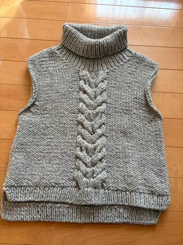 ESTELLE 페루제 니트 베스트