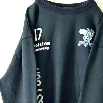 FOSS FOUR FC Kray 축구 맨투맨 카키 모스그린 구제 의류