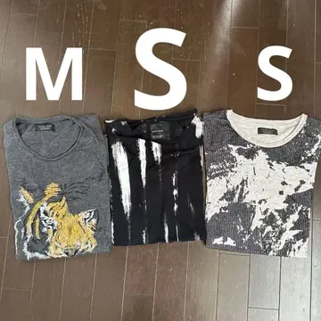 ZARA MAN 티셔츠 3개 세트