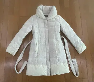 VICKY 후드 부착 다운 자켓 사이즈 1