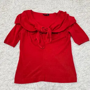 EPOCA 에포카 디자인 티셔츠 레드 40