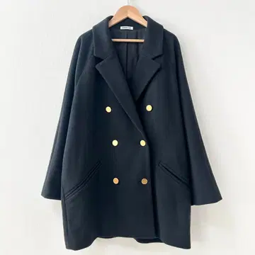 두지엠 클라세 ShortDouble 코트 블랙