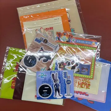 주토피아 2 버비 복권 6종 세트 G상 2개 K상 1개 J상 3개