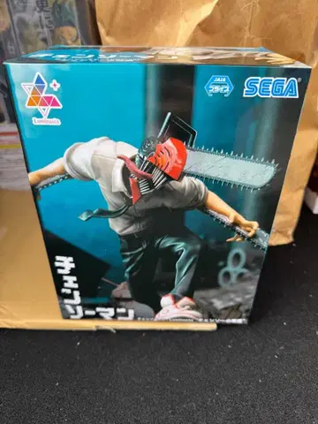 [ 미개봉 새상품 ] 체인소 맨 피규어 SEGA Luminsta