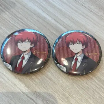 암살교실 E-DINER 캔뱃지 아카바네 카르마