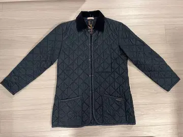 LAVENHAM 네이비 퀼팅 자켓