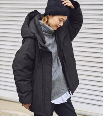 Spick & Span 발수 후디드 다운 36