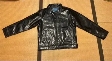 남성용 가죽 라이더 자켓