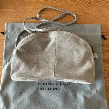 KURASHI & Trips 숄더백 그레이