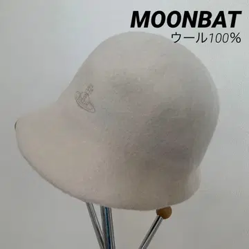 울 모자 햇 Vivienn Westwood 아이보리 문배트