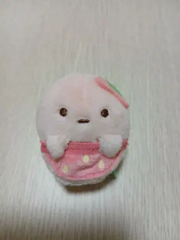 스미코구라시 타피오카 딸기 페어 찻잔 테노리 봉제 인형