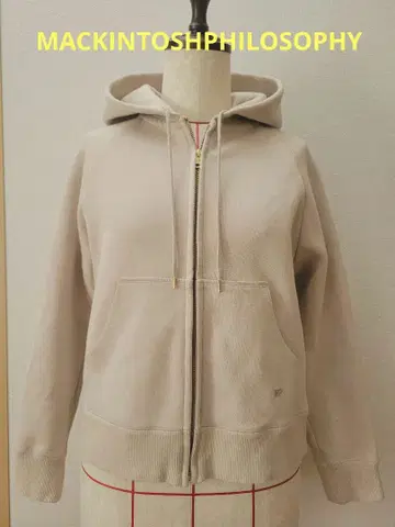 매킨토시 철학 집업 후드티