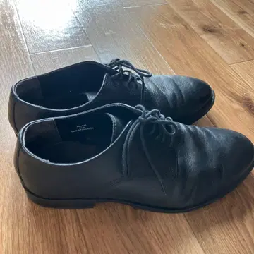 블랙 가죽 드레스 슈즈