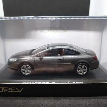 노레브 1/43 푸조 쿠페 407 그레이 메탈릭