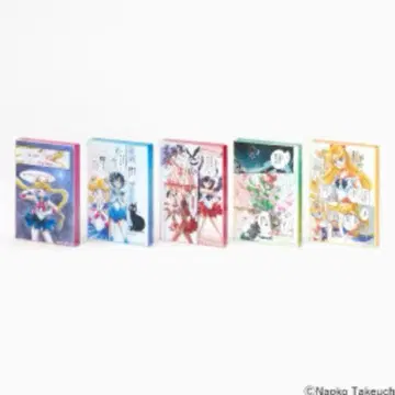 세일러문 카페 아크릴 블록 A 5종 세트