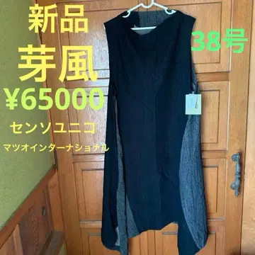 새상품 [아라카와 메이후] 슬리브리스 변형 원피스 38호 65000엔