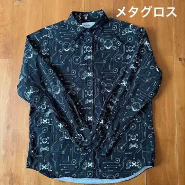 포켓몬 셔츠 포켓몬 original stitch 메타그로스 패턴 긴팔