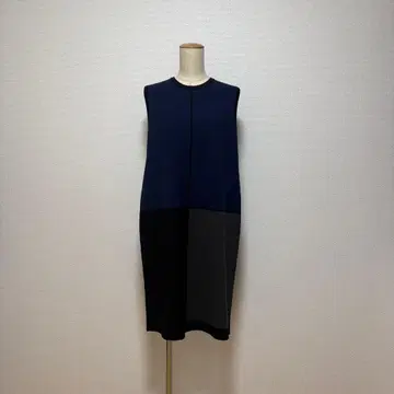 23구 멀티 컬러 워셔블 니트 원피스 38 M