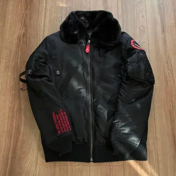 미다스 플라이트 자켓 Y2K 블랙 아우터