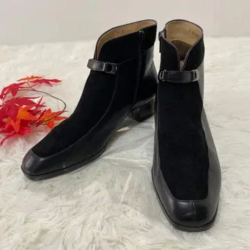 긴자 요시노야 숏부츠 가죽 부티