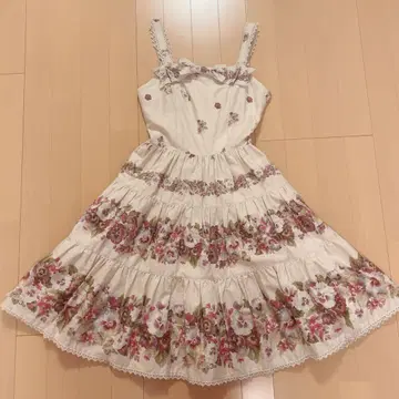 앤티크 팬지 오버롤 스커트 JSK 이노센트 월드