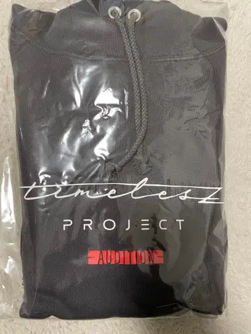 타입 AUDITION timelesZ PROJECT 후드티 블랙