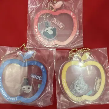 미세스 제일복권 E상 아크릴 참 오오모리 모토키 컴플리트 3종 세트