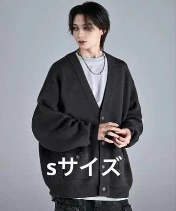 ADRER 엑스트라 퀄리티 헤비 웨이트 자카드 니트 가디건