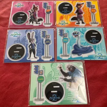 주토피아2 Happy 복권 해피 복권 G상 아크릴 스탠드 프롭스