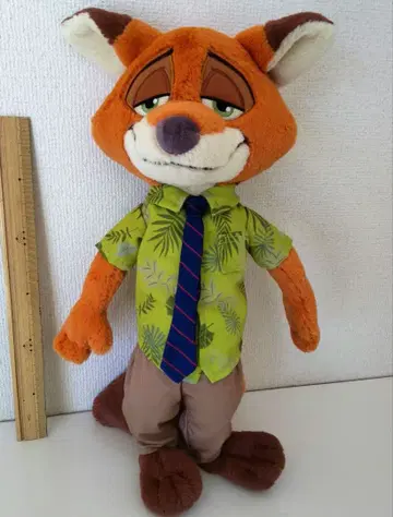 주토피아 닉 봉제 인형 디즈니 40cm 미사용