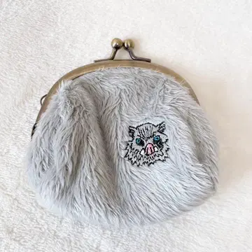 귀멸의 칼날 복슬복슬 복주머니 하시비라 이노스케 점프샵 한정판