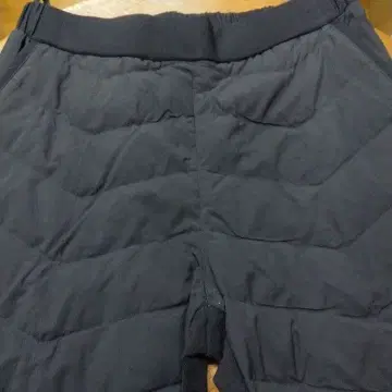 다운 팬츠 L 사이즈 블랙
