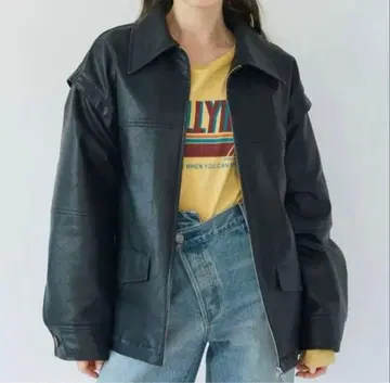 Ungrid 언그리드 가죽 자켓 아우터