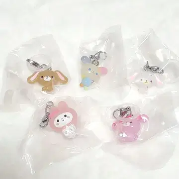 산리오 캐릭터즈 윳토 메지루시 액세서리 세미 컴플리트 세트