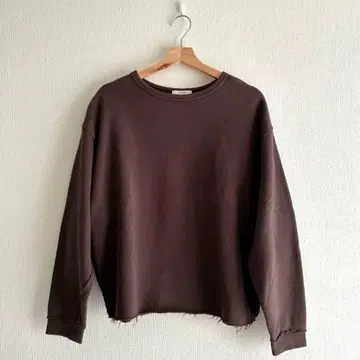 JOURNAL STANDARD 다크 브라운 디자인 맨투맨 새상품급 F