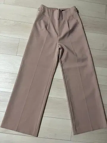 Unaca 핑크 베이지 슬랙스 아나디스 38