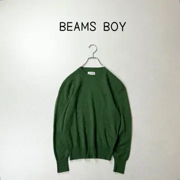 BEAMS BOY 캐시미어 믹스 니트 스웨터