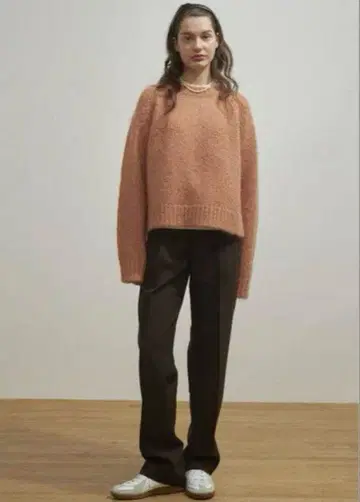 신존 MOHAIR PULLOVER 모헤어 풀오버 핑크