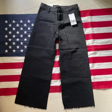 ZARA 데님 와이드 팬츠 42 사이즈