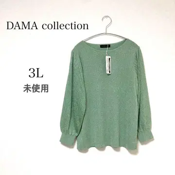다마 컬렉션 DAMA collection 미사용 3L 라메 스웨터