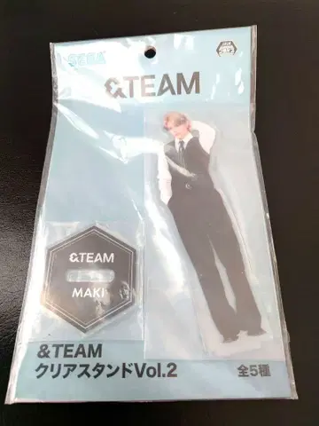 &TEAM 클리어 스탠드 Vol.2 MAKI 미사용 새상품