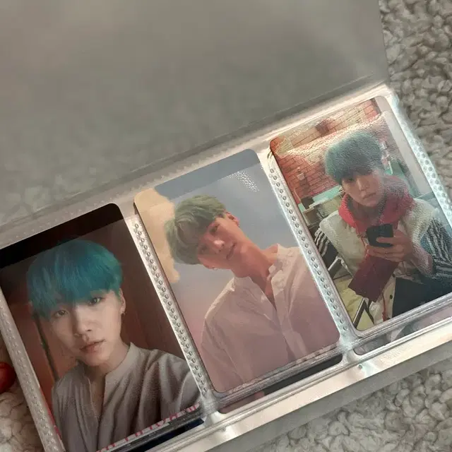 BTS 방탄 슈가 포카 드볼북