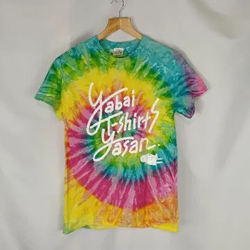 야바이 티셔츠야상 프린트 다이 다이 티셔츠 S B4198