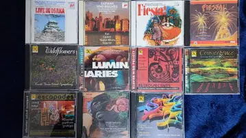 취주악 CD 11 타이틀 세트 이스트먼, 노스 텍사스, 댈러스, 키스톤