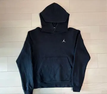 Jordan 블랙 후드 부착 후드티